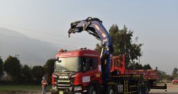 CAMION GRÚA SCANIA P410 8X4 AÑO 2020 GRUA PM 10029SP